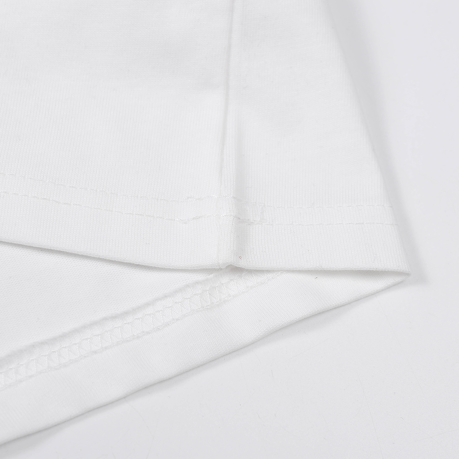 صيف أمريكي قميص قطني نقي فضفاض بأكمام قصيرة للرجال والنساء