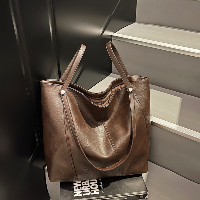 PU Tote Shoulder Bag, picture 5 of 6