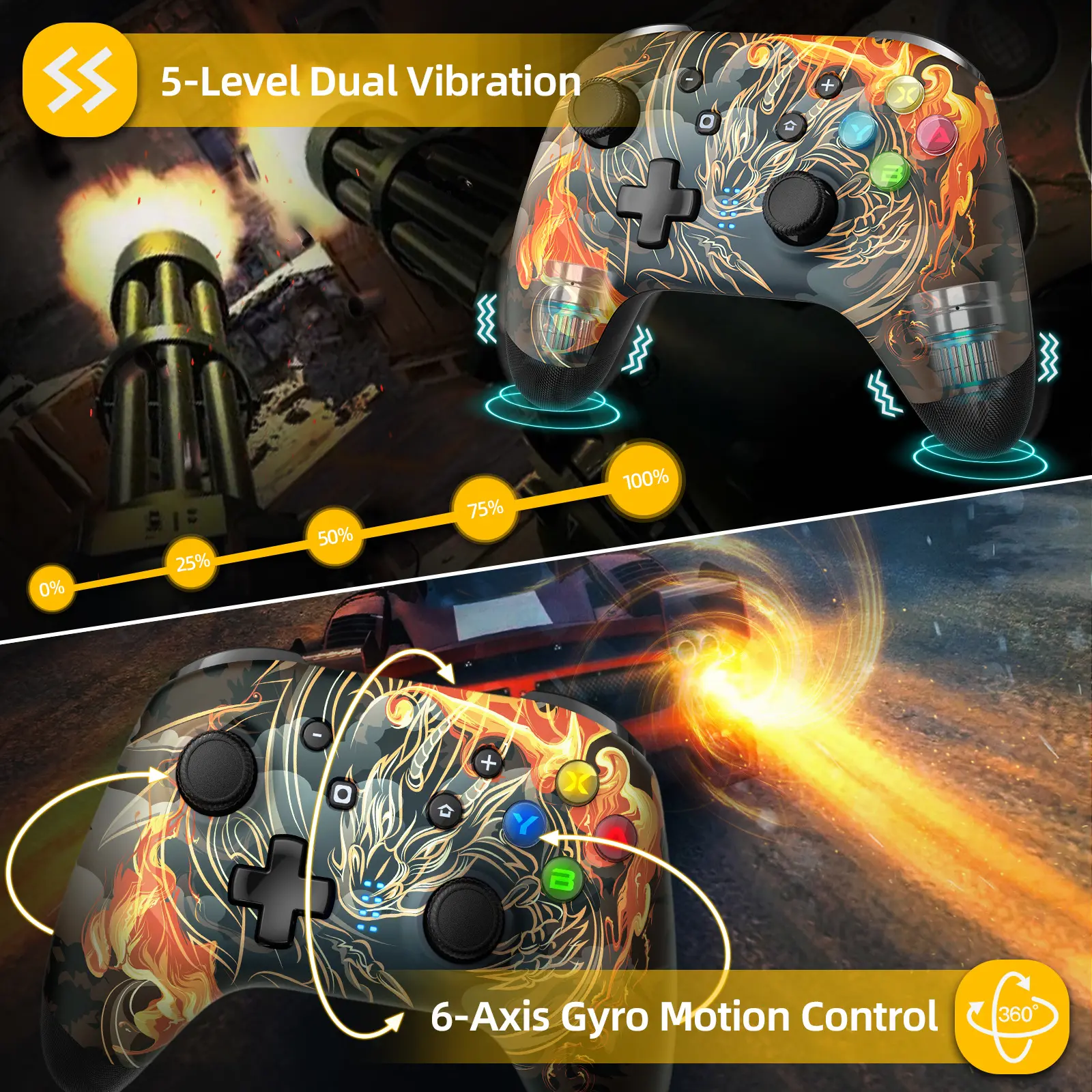 Private Model Wireless Game Handle Bluetooth Connection