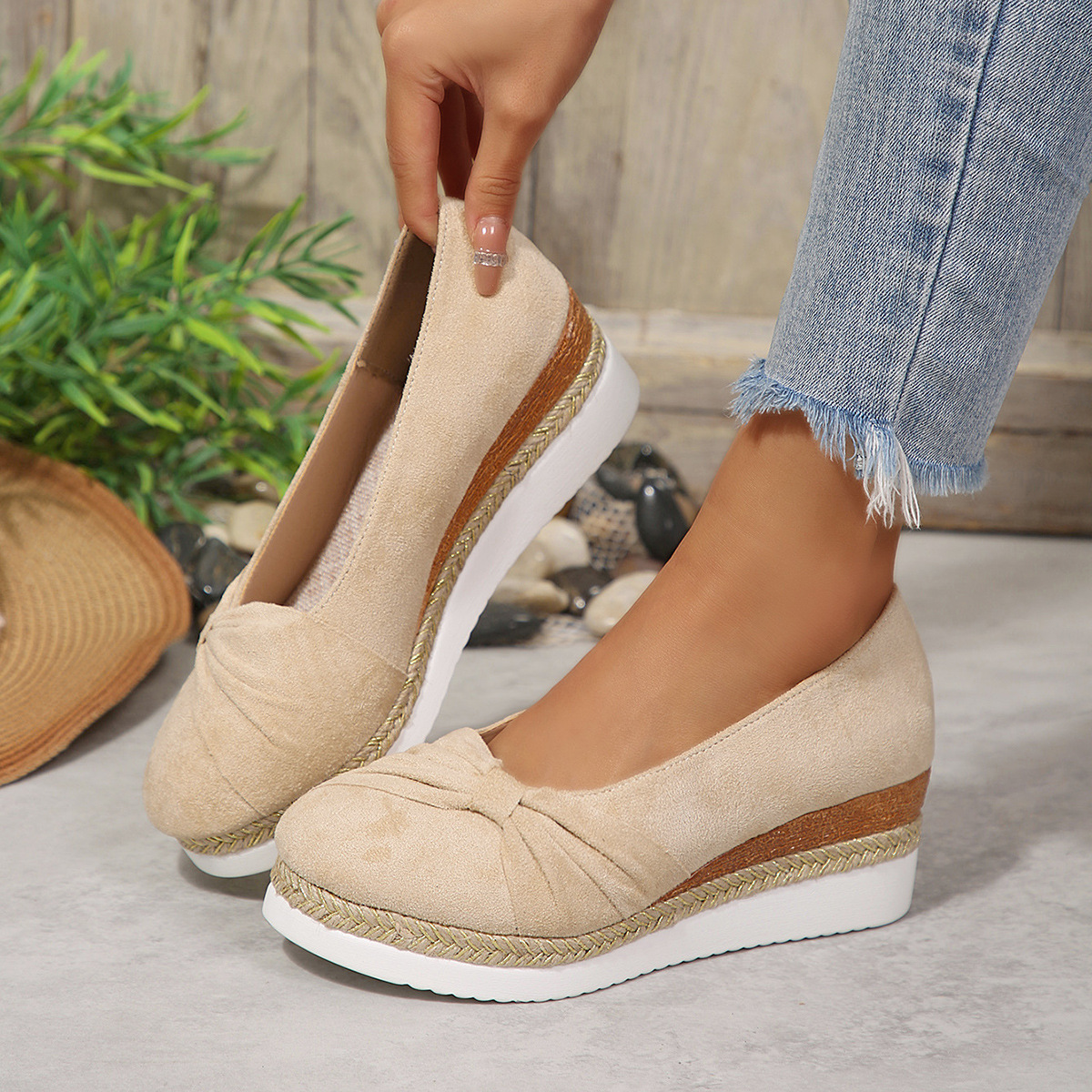 Wedge Heel Work Shoes, picture 4 of 6