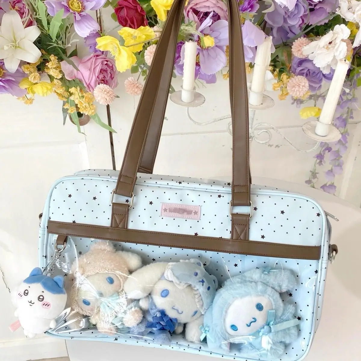 Small-capacity Transparent Jelly Single-shoulder Crossbody Bag