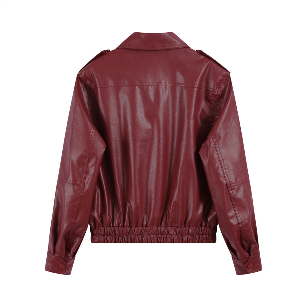 Men's American-style Pu Leather Jacket