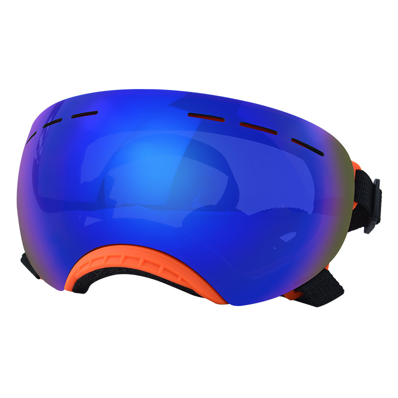 Orange Frame Blue Lens