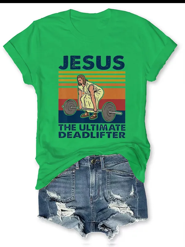 JESUS Printed Women's T shirt Green - Shop at LoveMi