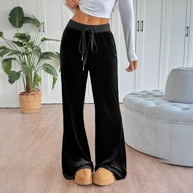 Autumn New Style Micro-pull Draped Pants Women