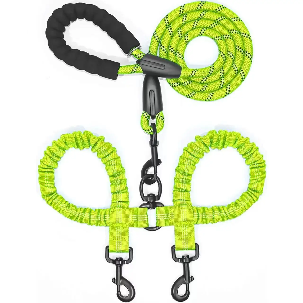 Dog One Drag Two Explosion-proof Retractable Leash