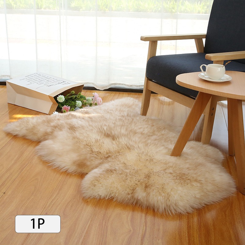 Australian Sheepskin And Wool Living Room Sofa Cushion Home Bay Window Mat