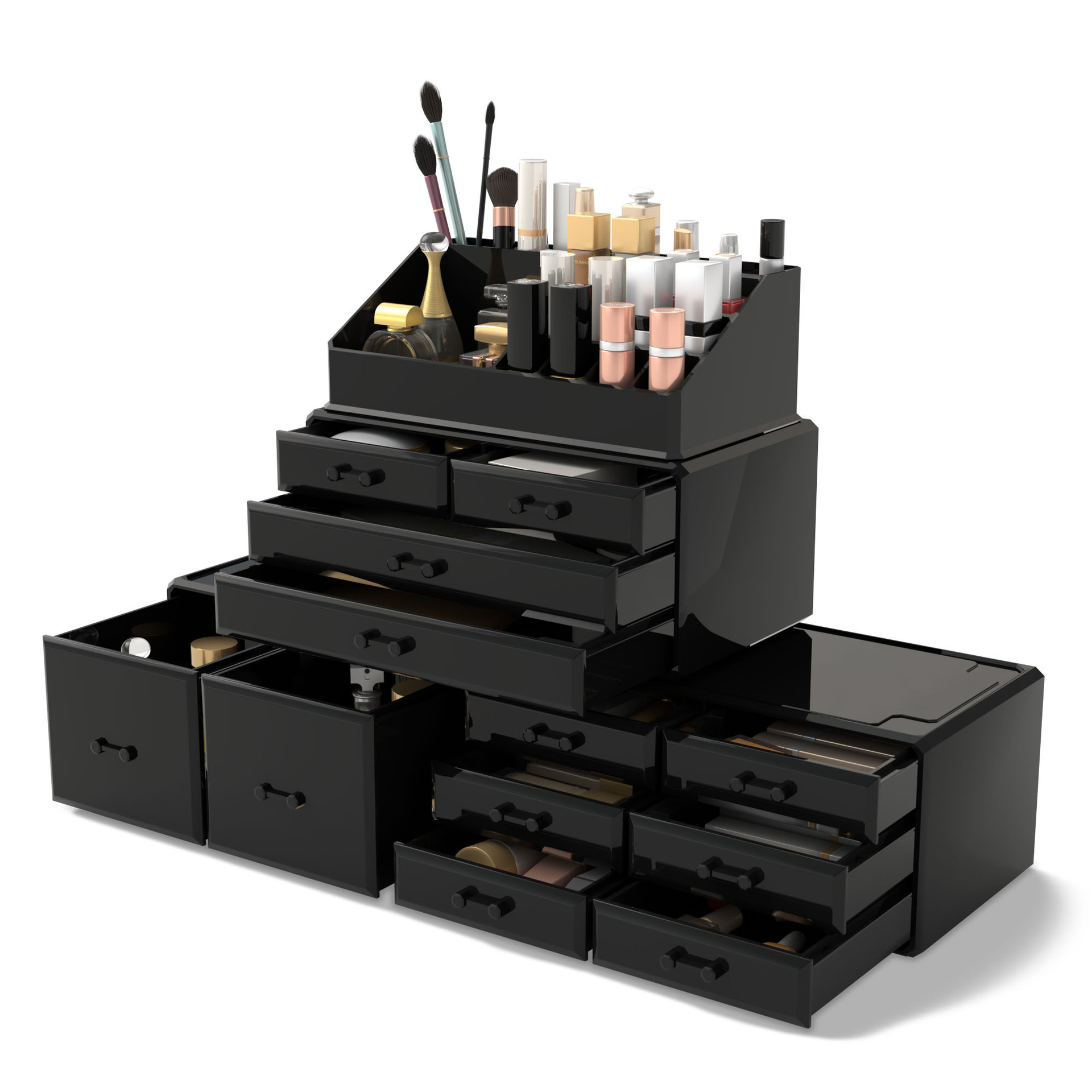 Household Fashion Cosmetics Storage Box — foto 9
