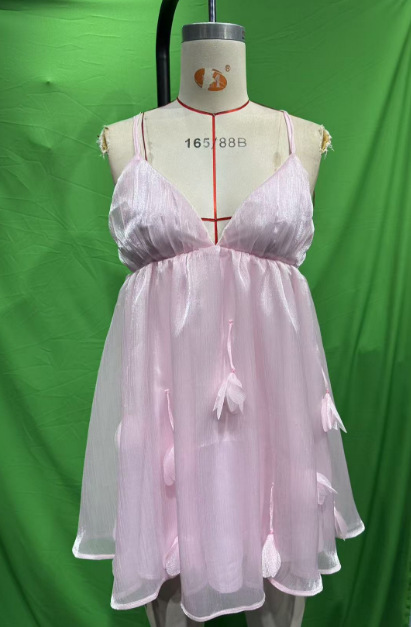 Pettiskirt Women's Sexy Three dimensional Flower Suspender Skirt Pink Flower Pettiskirt - Shop at LoveMi