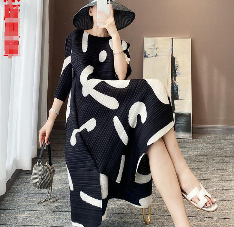 Spring And Autumn 2024 New Plump Girls Plus Size A- Line Skirt