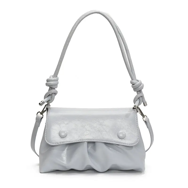 Underarm Small Bag Women's Fashion Pleated Shoulder Messenger Bag