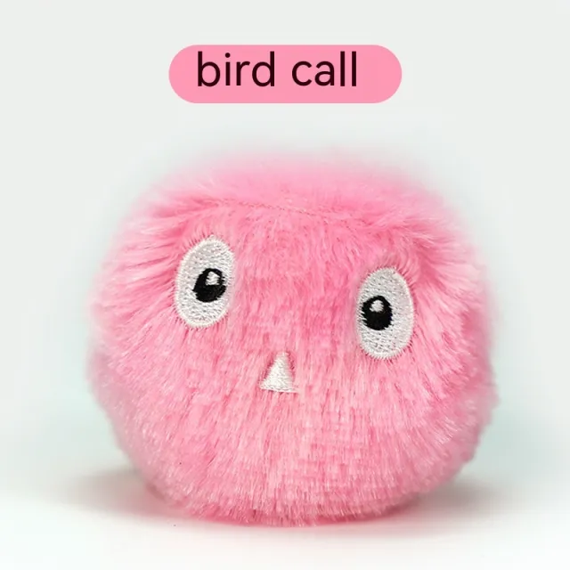 Pet Gravity Plush Calling Ball Cat Toy Red - Shop at LoveMi