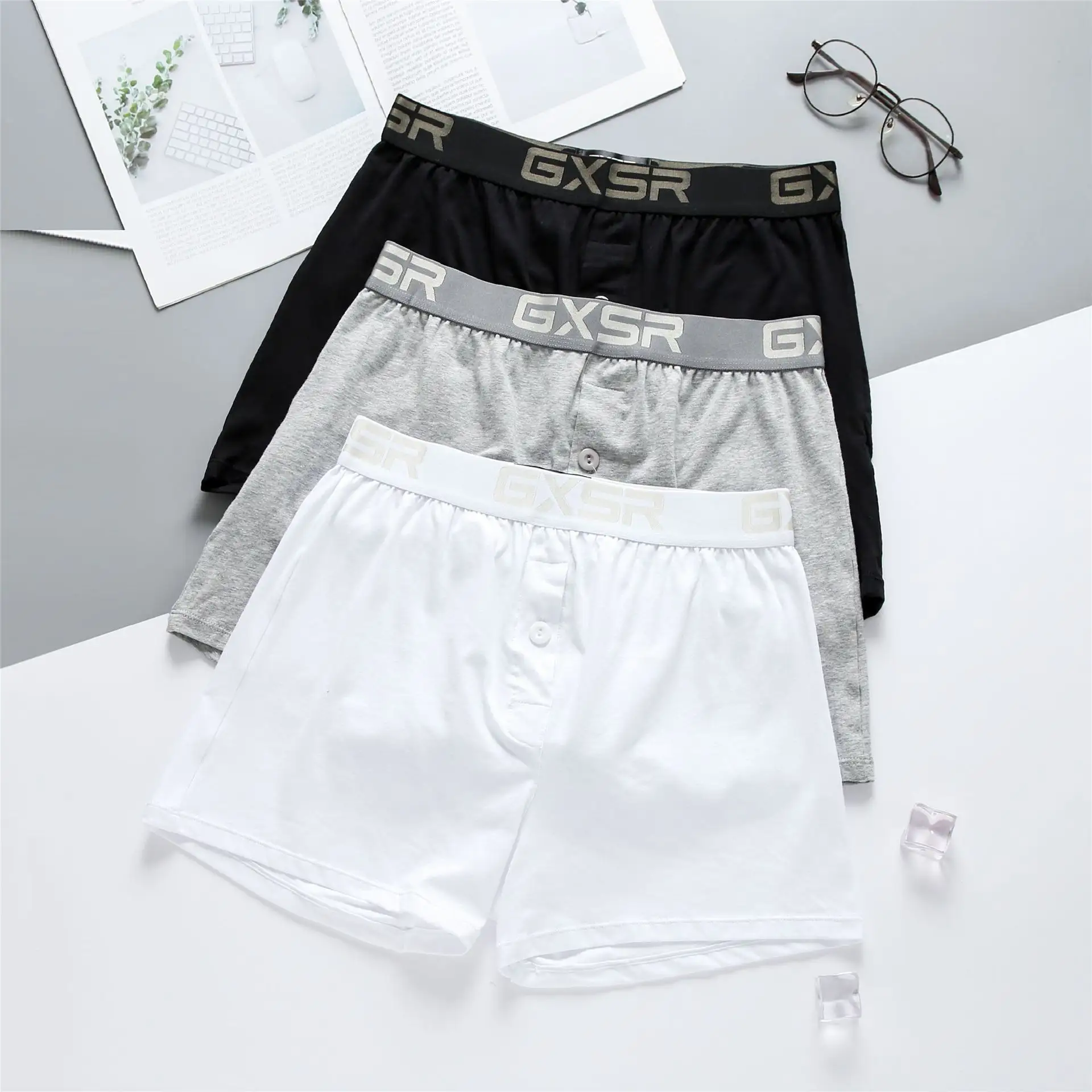Men's Home Pants Low Waist Pure Cotton