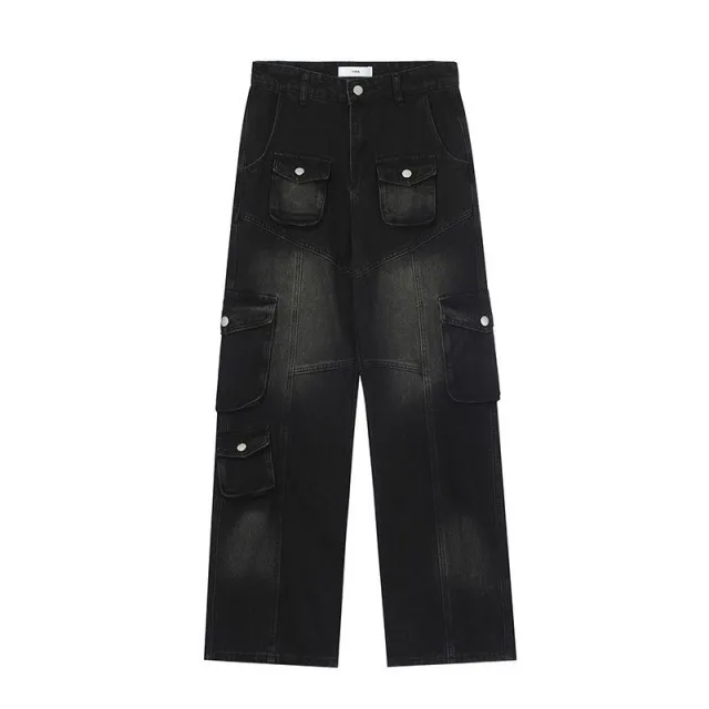African Jeans Style Denim Pants Black - Shop at LoveMi