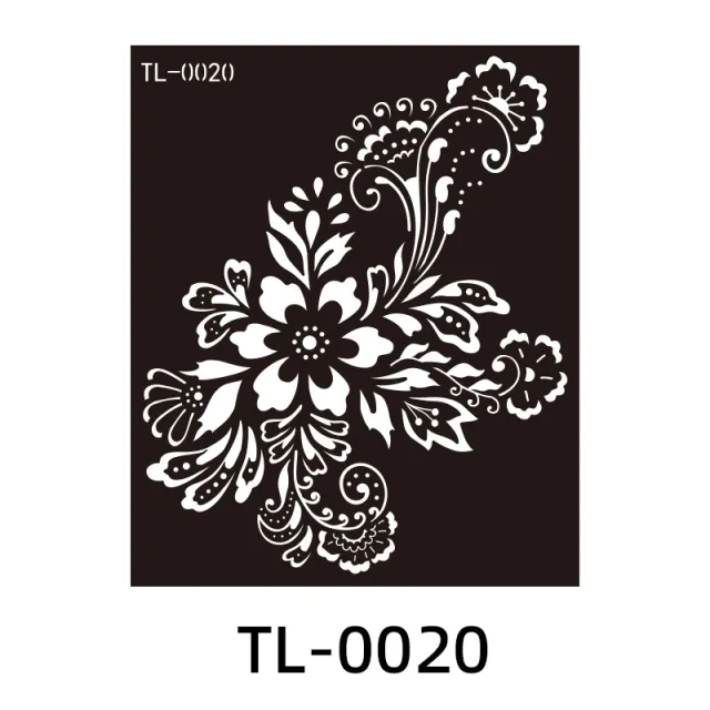 Hollow Tattoo Sticker Juice Inkjet Tattoo Style 20 - Shop at LoveMi