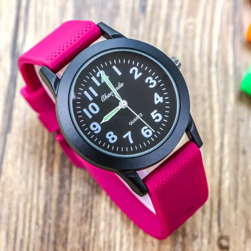Soft-decorated Waterproof Watch for Children