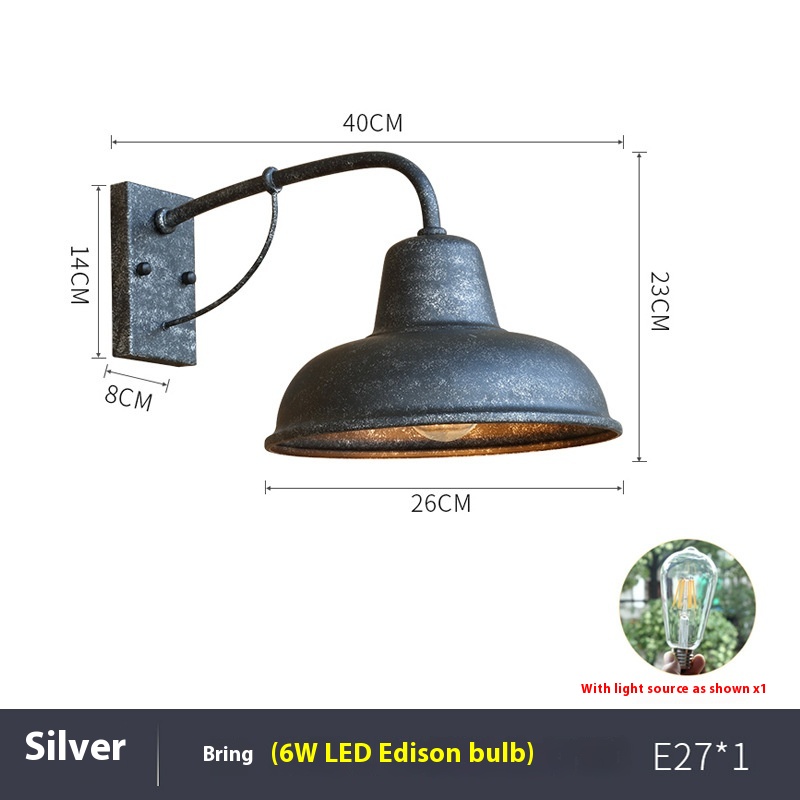 Wall Lamp Ancient Silver