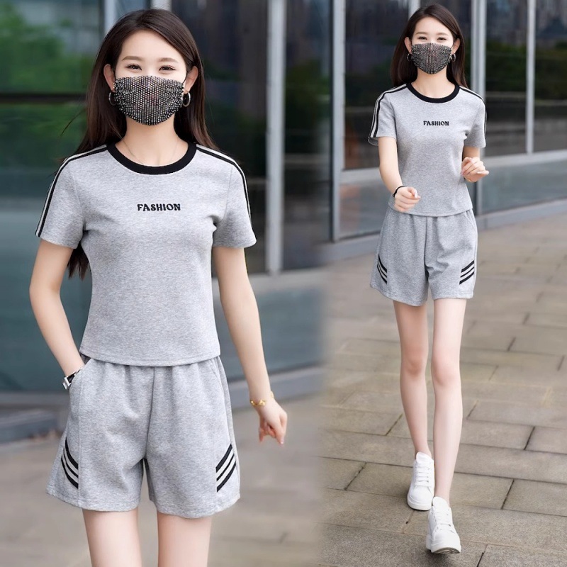 New Summer Womens Sportswear Set For Ladies