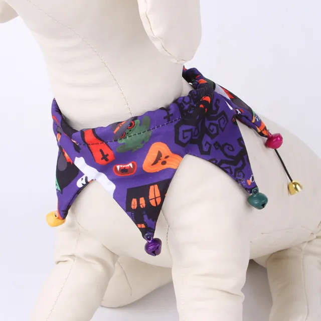 Halloween Cat Hat Scarf Set B44302 Purple - Shop at LoveMi