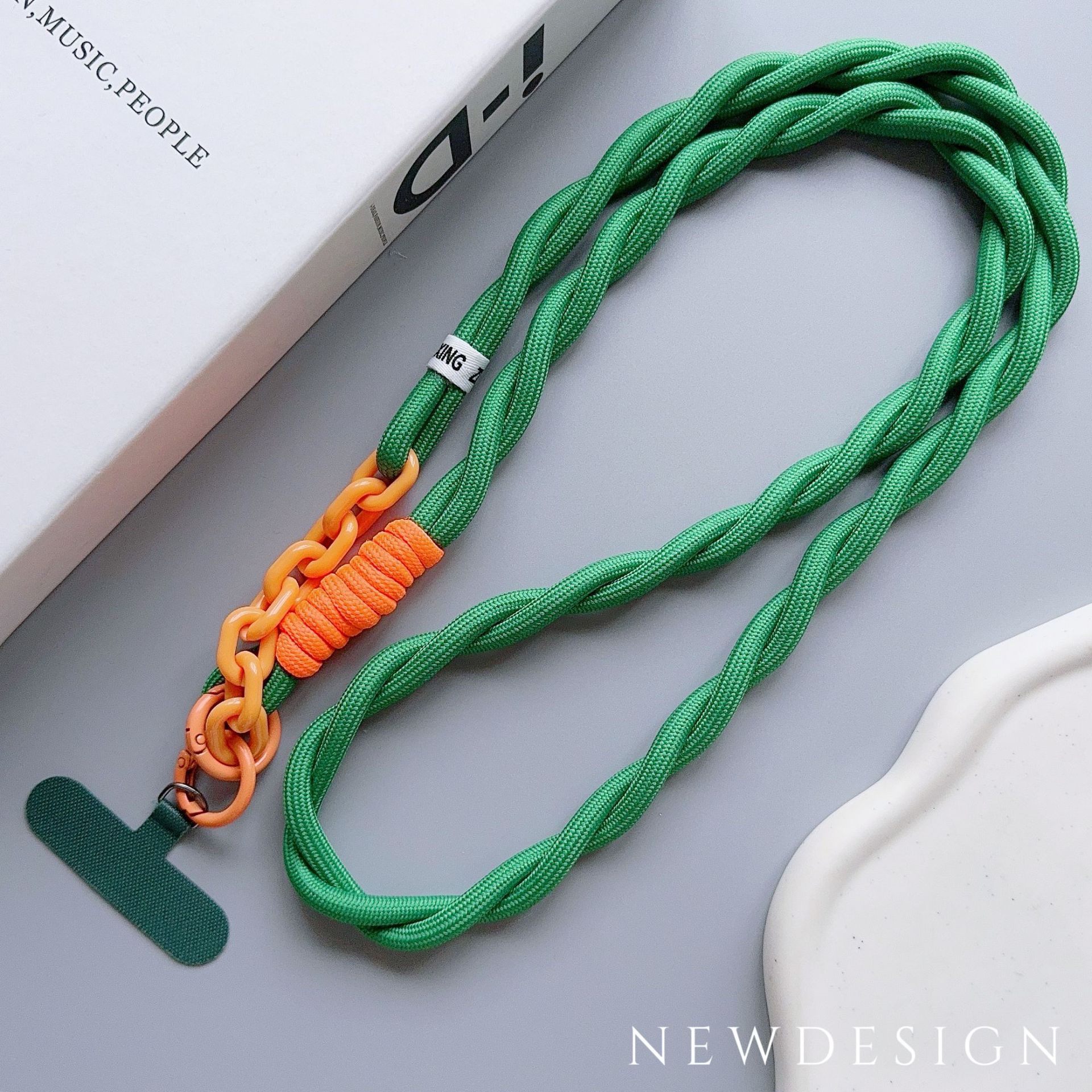 Outdoor Simplicity Crossbody Card Anti-lost Mobile Phone Lanyard