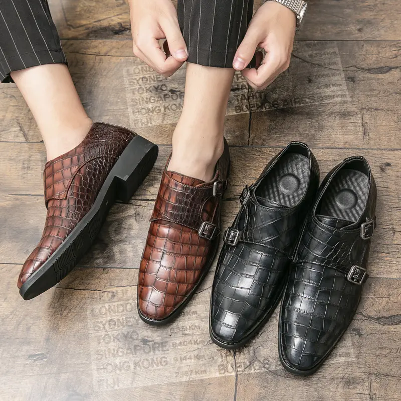 British-style Mens Leather Shoes