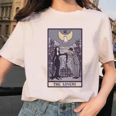 Women's Tarot Cards Spend Interesting Time Ladies Short Sleeve - Style 06 - View 1