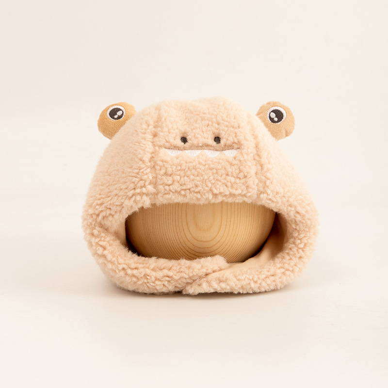 Plush Cartoon Beige