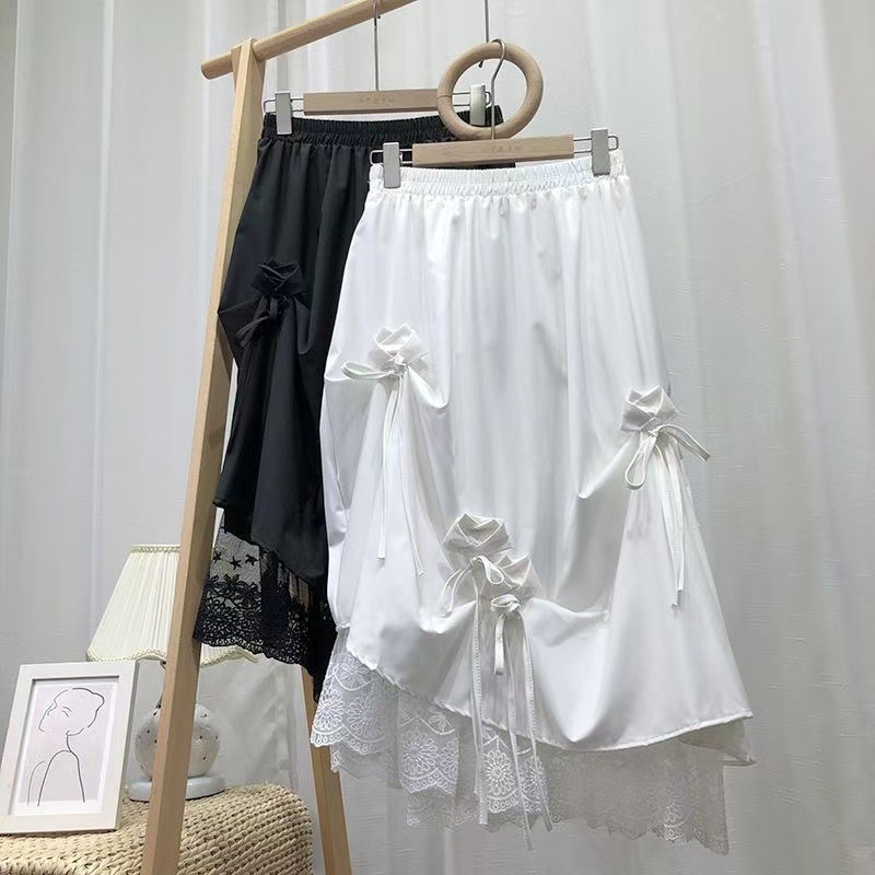 Womens Clothing Fallwinter Handmade Bow Dress For Curvy Figures