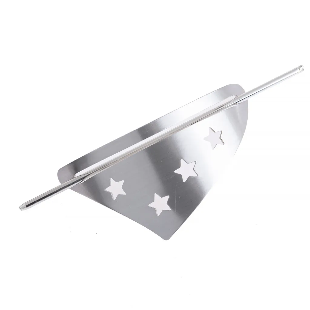 Irregular Geometric Triangle Middle Hollow Line Brushed Hairpin Unique Creative Simple Hair Clips Hair Accessories - Silver Xingx