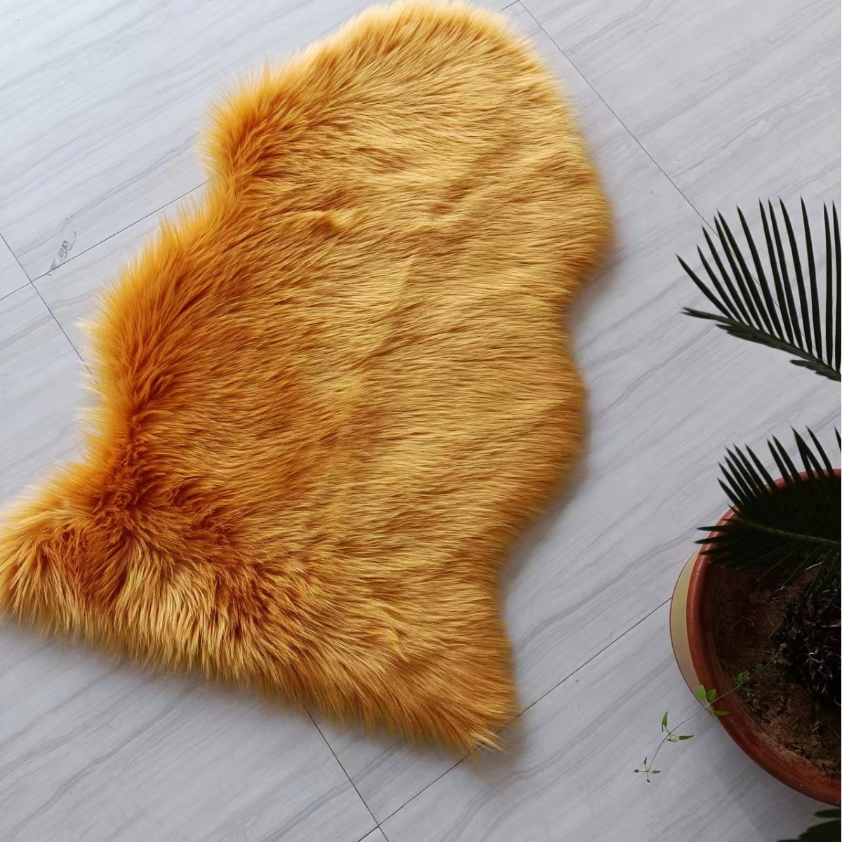 Living Room Coffee Table Pad Window Display Mat Nordic Style Golden Camel - Shop at LoveMi