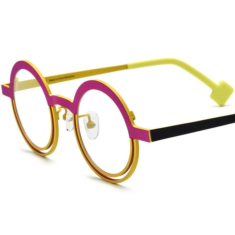 Round Glasses Frames For Men And Women - Image 5