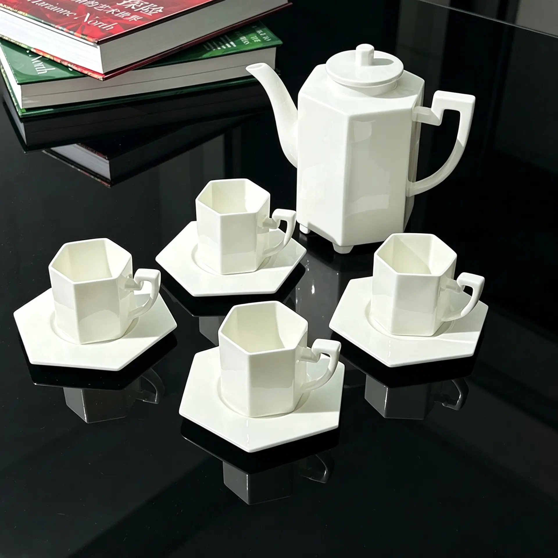 Simple Pure White Ceramic Coffee Cup