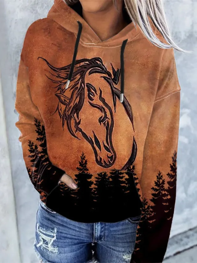 Haunted House Bull Head 3D Sweater Hoodie As7412 Bn - Shop at LoveMi