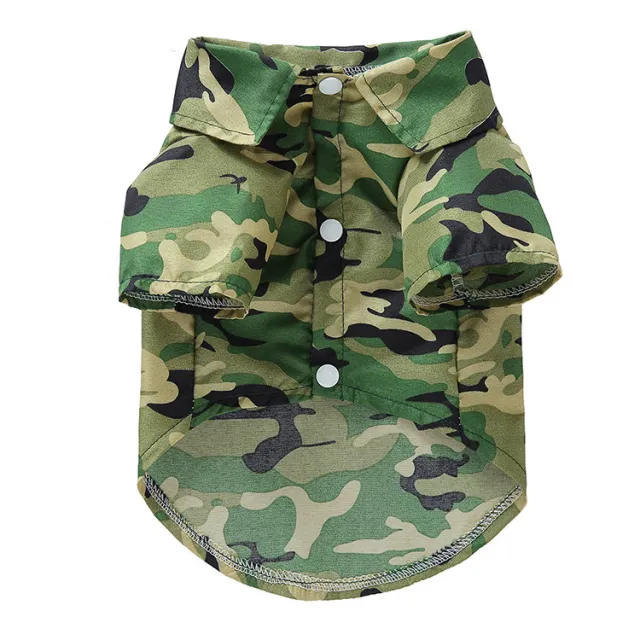 Fashion Personality Fruit Casual Style Dog Clothes Xzcs18 Camouflage Green - Shop at LoveMi