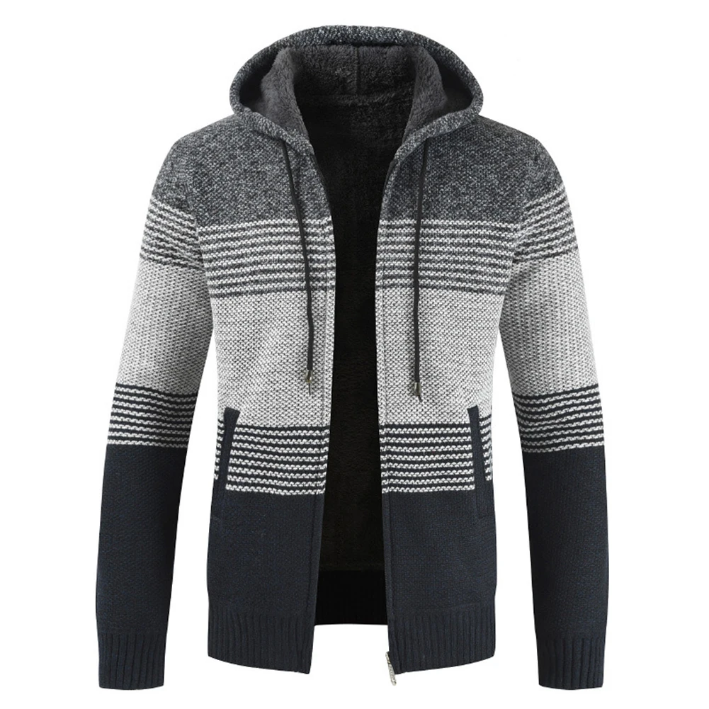 Title 5, Heren herfst-wintervest met capuchon