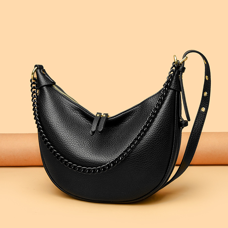 Geantă de umăr și crossbody cu lanț versatil