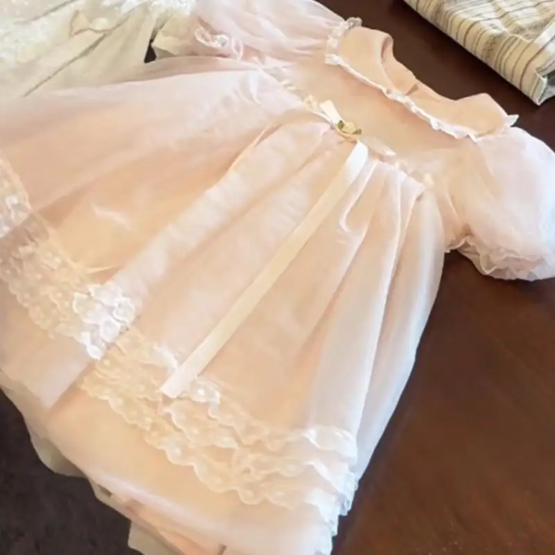 Stylish Doll-Neck Princess Dress