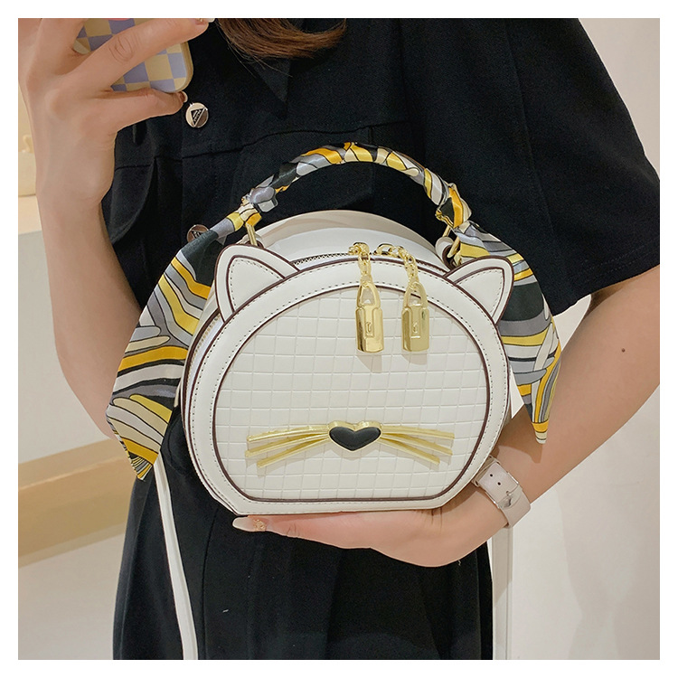 Title 27, Nouveau Sac Messenger pour Femme Motif Chat Mig...