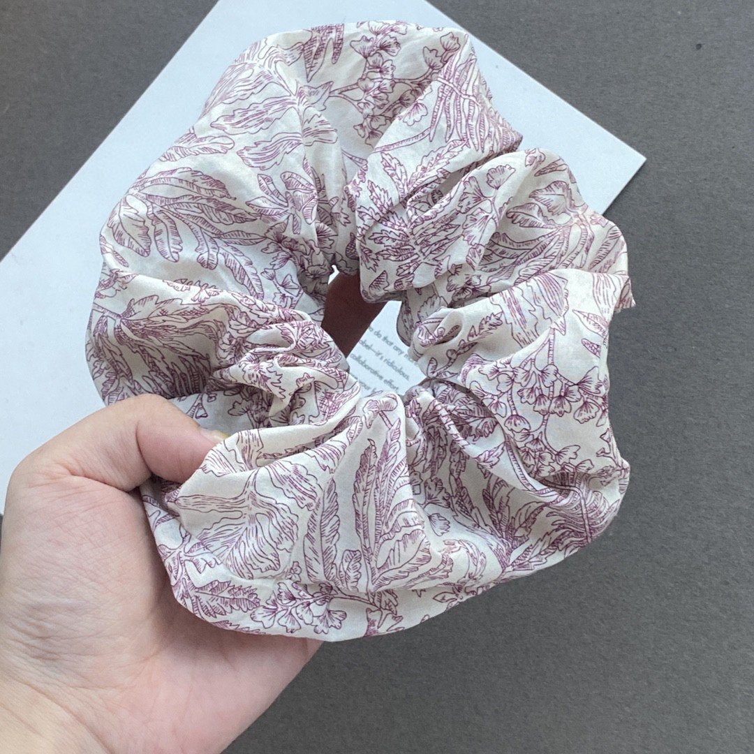 Fabric Print Hair Tie, picture 2 of 4