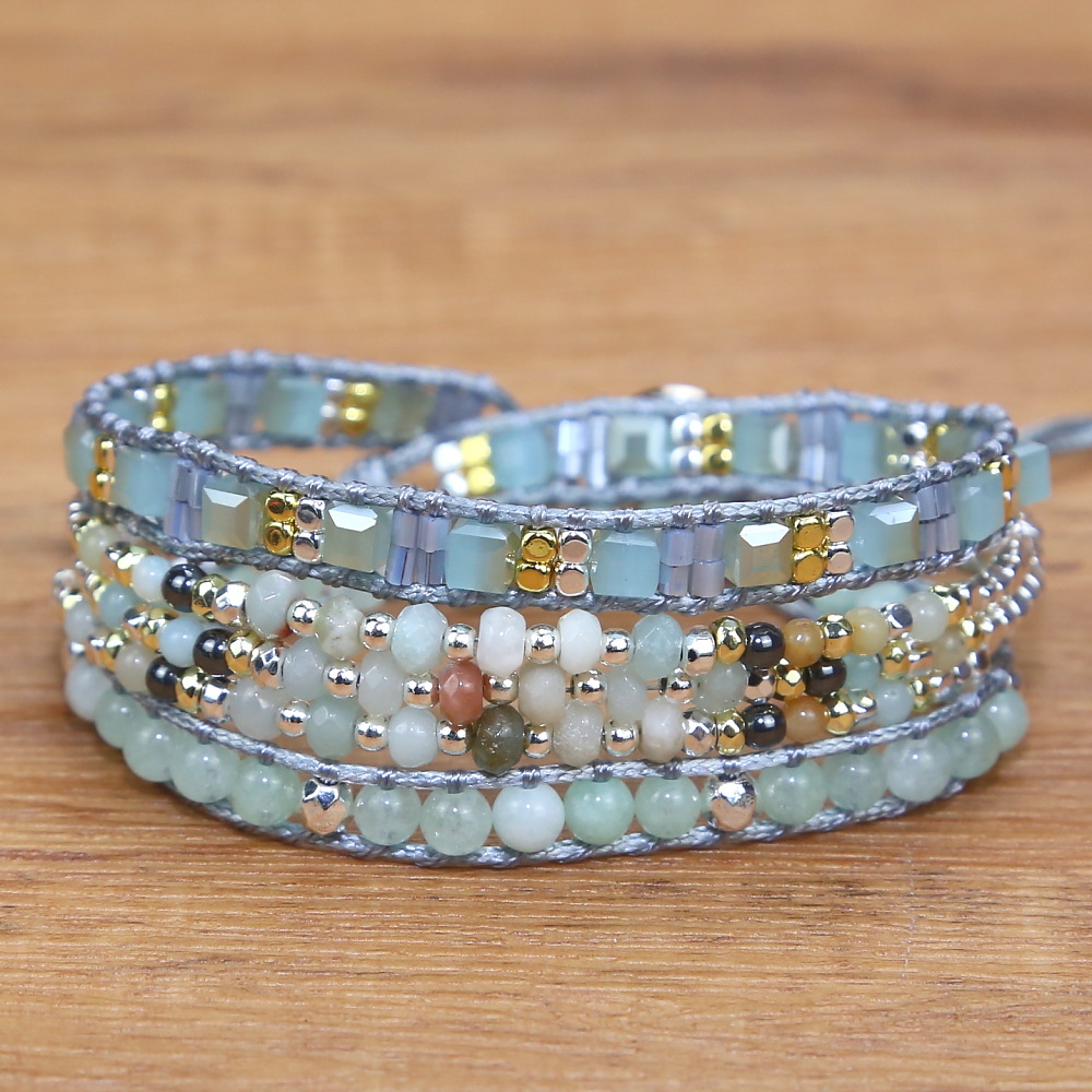 Retro-style Fashionable Mixed-wear Womens Braided Bracelet