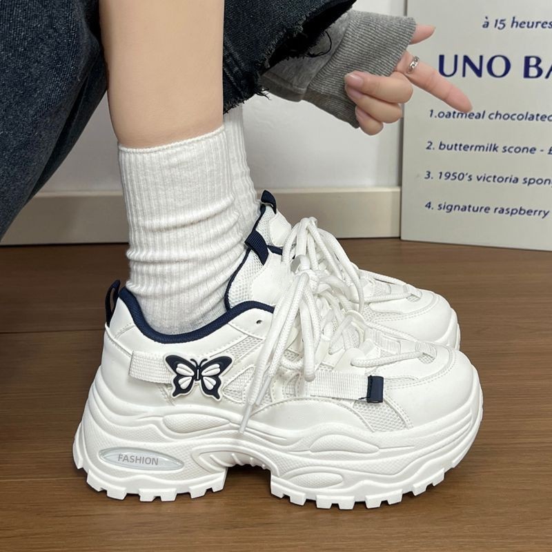 Popular Thick-soled Height-increasing Casual Running Shoes