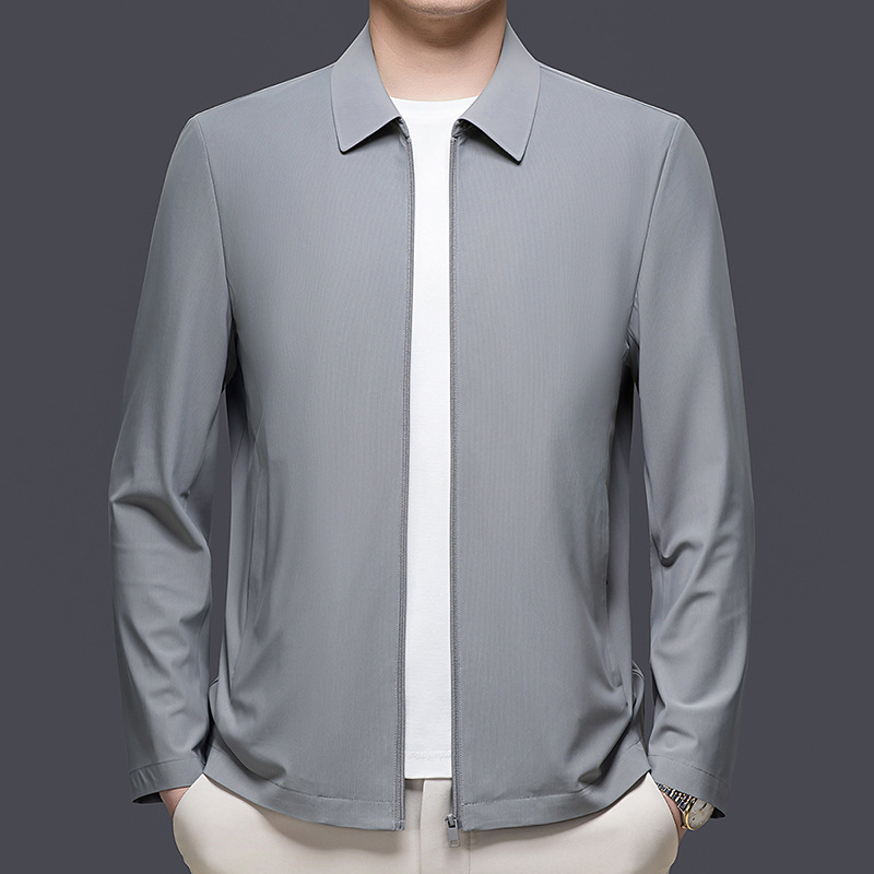 Mens Versatile Casual Lapel Jacket For Spring And Autumn