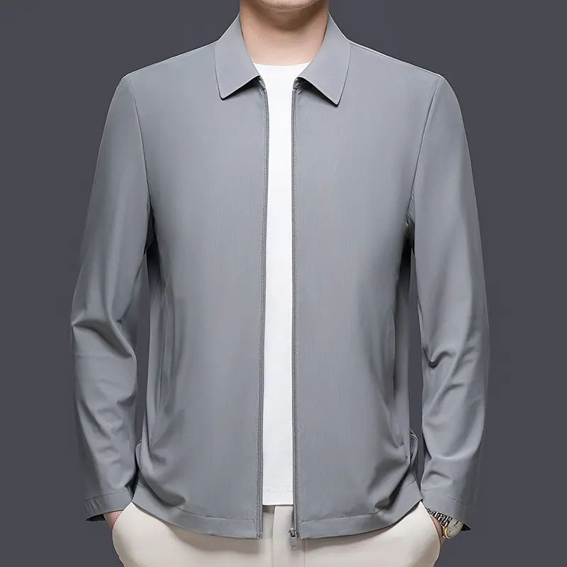 Mens Versatile Casual Lapel Jacket