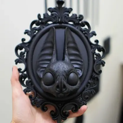 Halloween Gothic Style Decorative Bat Pendant