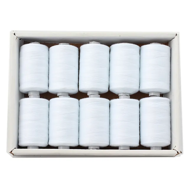 Household Sewing Machine Thread Dacron Thread Customized Color Small Roll DIY Thread White - Shop at LoveMi