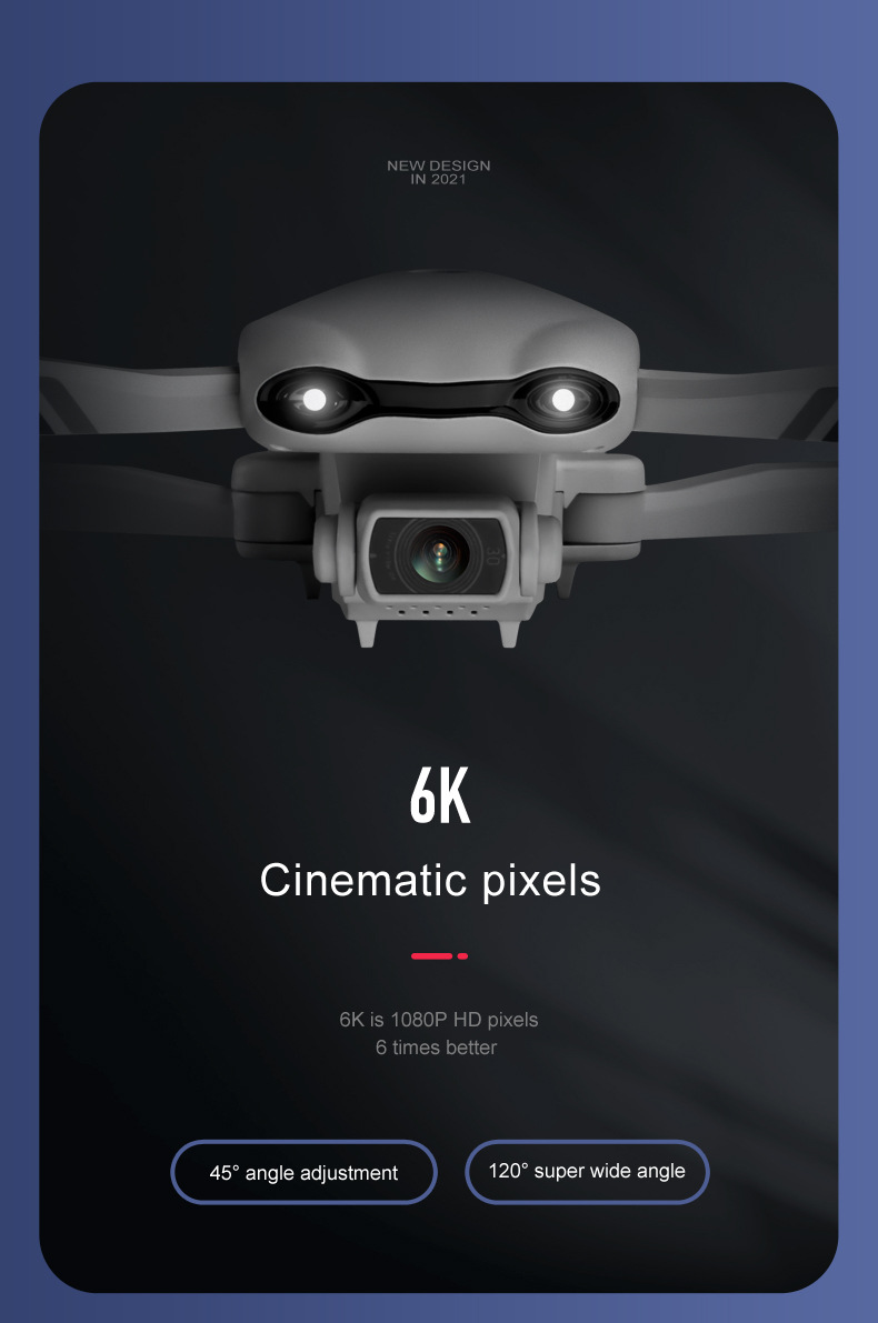 Title 7, F10 Katlanabilir GPSli Drone, Hava Fotoğrafçıl...