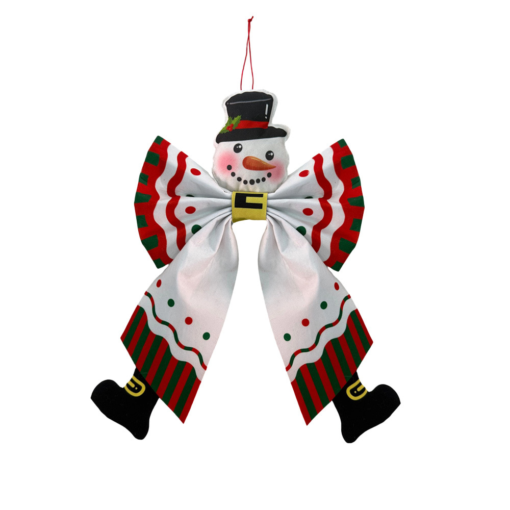 Fabric Bow Hanging Ornament, picture 2 of 7