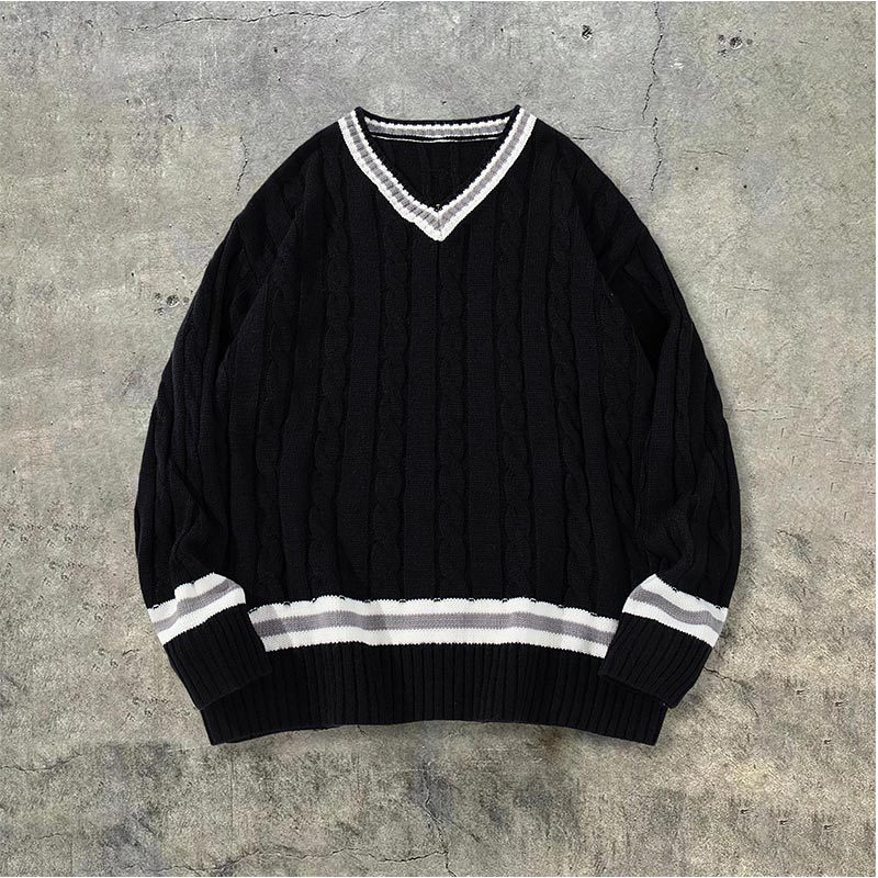 $15.03 American Collegiate Style V-neck Sweater