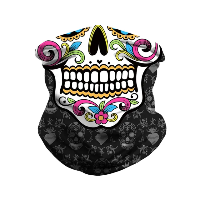 Skull Digital Men And Women Outdoor Mask Sport Climbing Insect proof Bxha006 Free Size - Shop at LoveMi