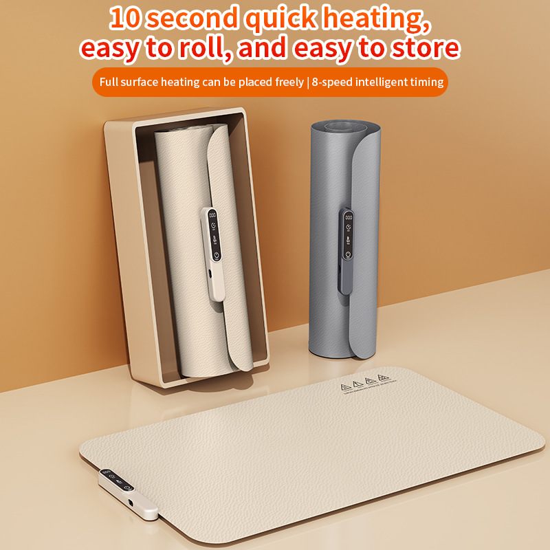 Silicone Thermal Flexible Serving Board (Milk Coffee